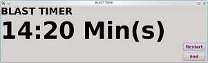 Mine Blast Timer Window